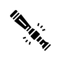 pfeifen, um glyph icon vector illustration zu locken