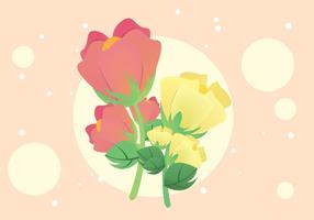 Free Cotton Plant Flower Illustration Vektor