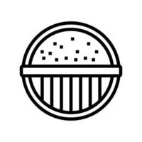 Kultivierung Käse Produktionslinie Symbol Vektor Illustration