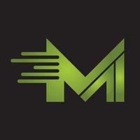 abstrakte Business-Design-Vorlage Logo-Symbol mit Buchstaben m vektor