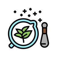 gesundes Getränk Phytotherapie Farbe Symbol Vektor Illustration