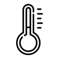 Temperatursymbol, Gesundheitswesen und medizinisches Symbol. vektor