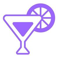 Cocktail, Getränkesymbol, Vektordesign Symbol für den Unabhängigkeitstag der USA. vektor