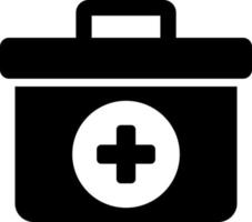 Erste-Hilfe-Kit-Symbol, Gesundheitswesen und medizinisches Symbol. vektor