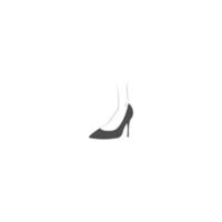High Heels-Vektor-Logo-Illustration vektor