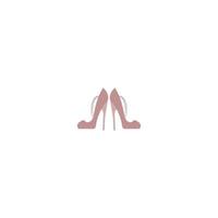 High Heels-Vektor-Logo-Illustration vektor