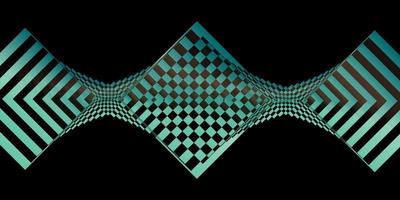 geometrisches Schachbrettbanner vektor