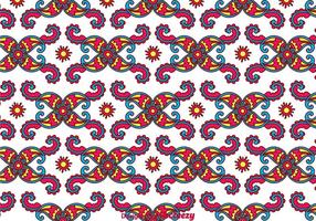 Bunte Paisley Hintergrund vektor