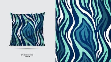 abstrakt tyg textil mönster design mall vektor. fantastiska tygmålningsdesigner för kuddfodral vektor