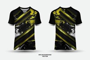 fantastisches Trikot-Design, geeignet für Sport, Rennen, Fußball, Gaming und Esports-Vektor vektor