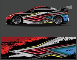 grafik för bil wrap dekal. abstrakt eagle stripe grunge racing och sport bakgrund för racing livery eller daglig användning bil vinyl klistermärke vektor