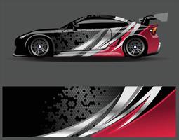 grafik för bil wrap dekal. abstrakt eagle stripe grunge racing och sport bakgrund för racing livery eller daglig användning bil vinyl klistermärke vektor