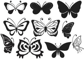 Gratis fjärilar vektorer