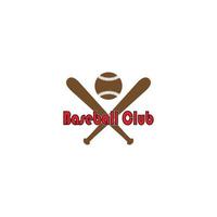 Baseball-Symbol-Vektor-Illustration-Template-Design vektor