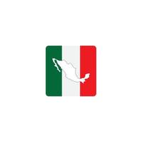 Mexiko kartikon. vektor