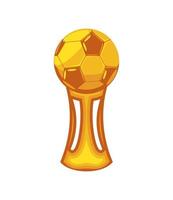 Goldpokal Fußball vektor