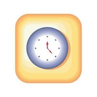 Uhr mobile App vektor