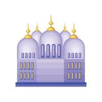 Moschee-Palast-Symbol vektor