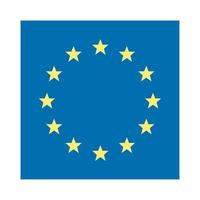 Flagge der Europäischen Union vektor