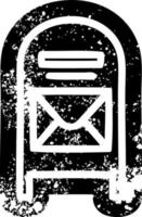Mailbox-Notfall-Symbol vektor