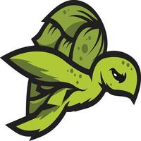sköldpadda logotyp vektor