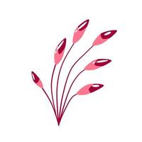 Herbstblattkarikatur, tolles Design für jeden Zweck. Pflanzenblumenmuster. Vektor isoliertes Symbol. isolierte Vektorillustration