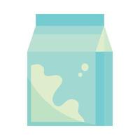 mjölkbox ikon vektor