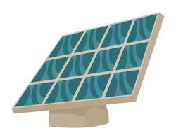 solpanel ren energi vektor