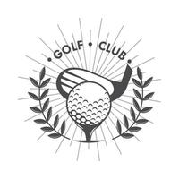 Emblem des Golfclubs vektor