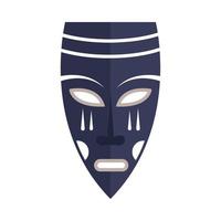 afrikansk mask ceremoni vektor