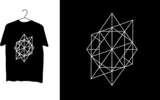 abstraktes T-Shirt-Design vektor