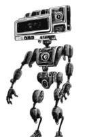 Roboter Concept Art Asset Sci-Fi-Sammlung vol. 1 vektor