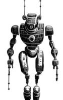 Roboter Concept Art Asset Sci-Fi-Sammlung vol. 1 vektor