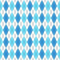 argyle blaues muster nahtloses design vektor