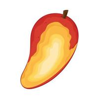 Reife Mango, frisches Obst vektor