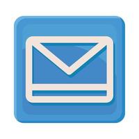 E-Mail-Button-App vektor