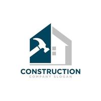 Bau-Gebäude-Logo-Icon-Design-Vektor-Vorlage