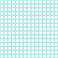 Nahtloses abstraktes Muster mit vielen geometrischen blauen Kästchen mit abgerundeten Kanten. Vektordesign. papier, stoff, stoff, stoff, kleid, serviette, druck, geschenk, hemd, bett, mädchen, junge, baby, himmelkonzept. vektor