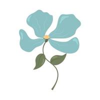 Cartoon-Blumen-Symbol vektor