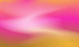 rosa och gul vacker gradient bakgrund smidig och mjuk vektor