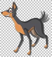 chihuahua hund seriefigur vektor