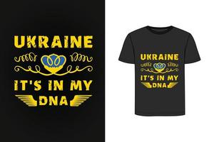 ukraine retro vintage t-shirt design vektor