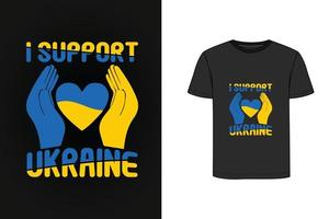 ukraine retro vintage t-shirt design vektor