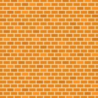 Backsteinmauer Hintergrund. gelbe, orange, braune Farben. Vektorillustration für Ihr Design. vektor