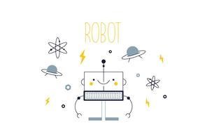 Gratis Robot Vector