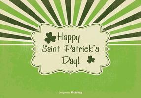 Retro Saint Patrick's Day Illustration vektor