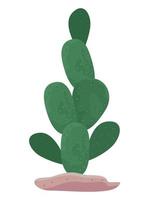 kaktus i sand vektor