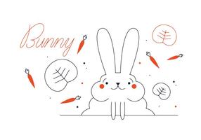 Free bunny vector