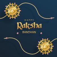 glücklicher Raksha Bandhan vektor