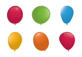 Kostenlose Ballons Vector Illlustration